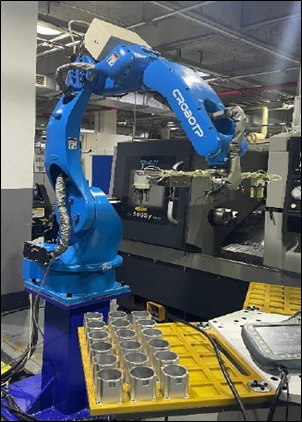 Robotic machine in Chinese factory