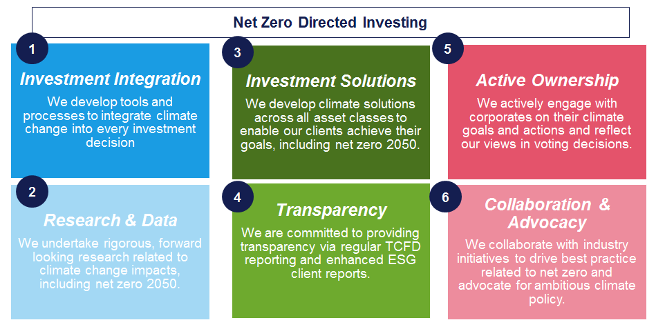 Net-zero-directed investing