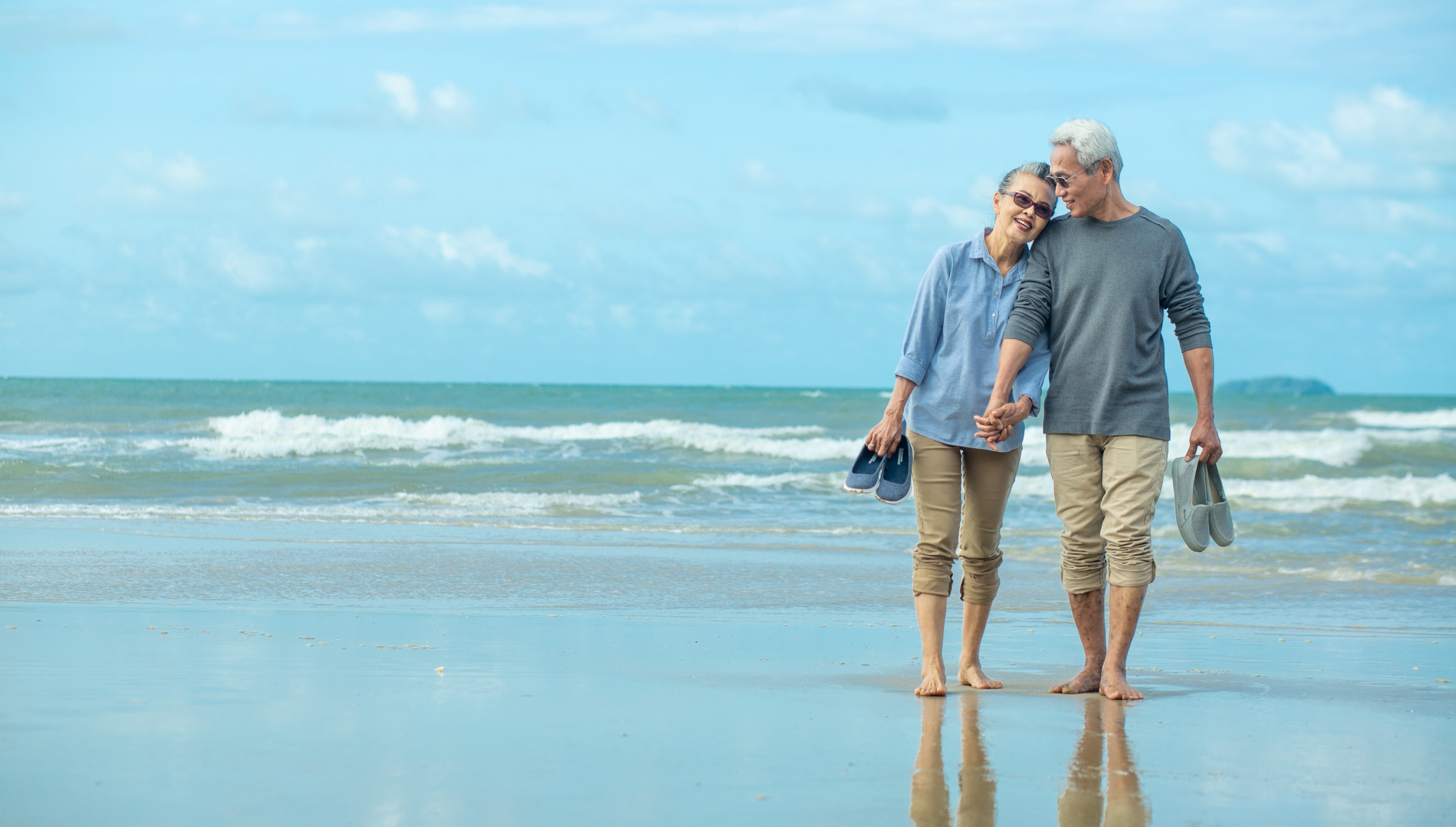 Couple on beach