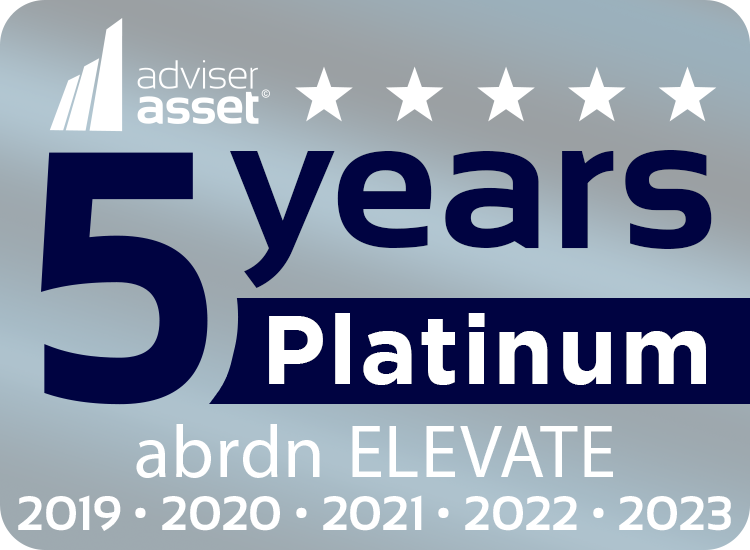 Adviser Asset 5 years logo